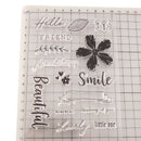 Christmas wreath Ribbon Silicone Stamp DIY Scrapbooking Photo Album Decorative