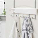 Over Door Hooks Multifunction Hanging Rack Wooden Coat Hanger Door Hook Rac W1M9
