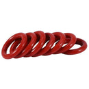 50 pcs Red Silicone O-Rings Oil Seal ring 12 mm x 8 mm x2 mm