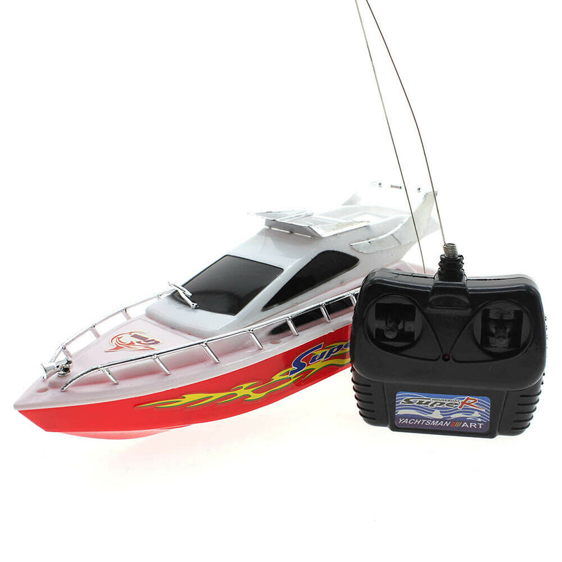 Battery Operate Remote Control 4 Channel Patrol Craft RC Speed Boat Sailing Ship