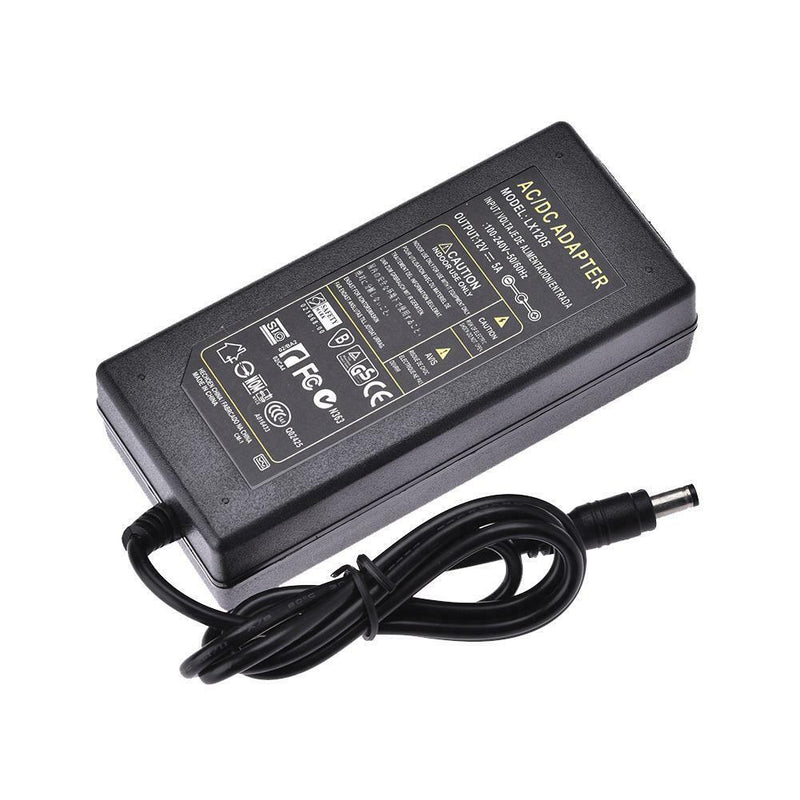 12V 5A Adapter Power Supply Charger Switch Transformer For LED Bar Strip