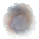 100 Pieces Tulle Chiffon Flower Shape Embellishment for DIY Hair Accessories