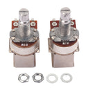 Guitar Accs A1M B1M Split Shaft 18mm Potentiometer Pot for Audio Tone Volumn