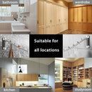 Folding Wall Mounted Clothes Hanger Rack Clothes Hook Stainless Steel with