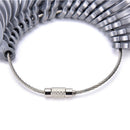 Plastic Finger Ring Sizer Tool Jewelry Measure Gauge Equipment US Size 3-13 FT