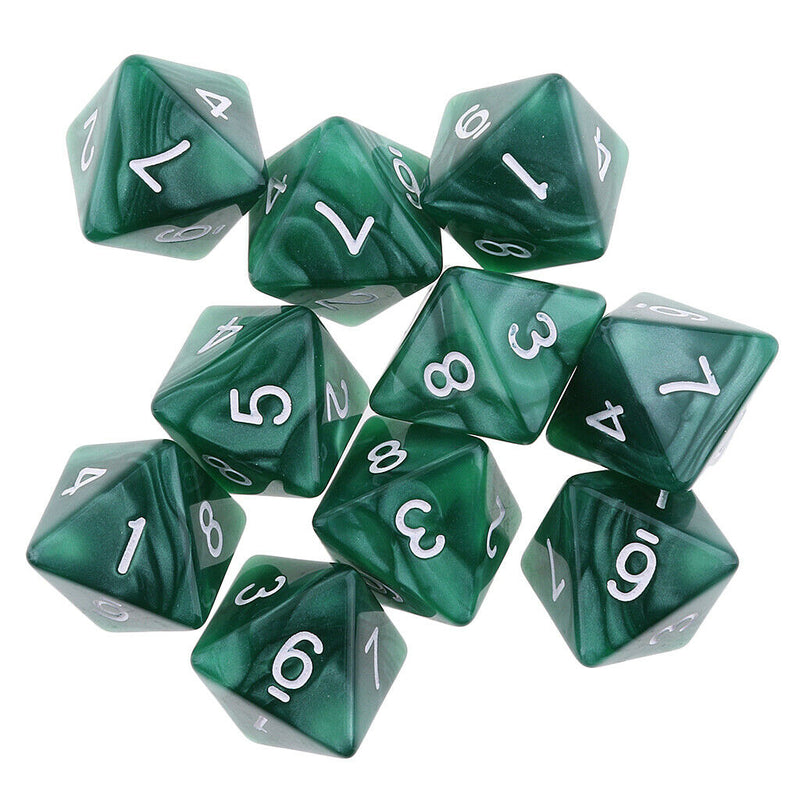 20pcs 8-Sided D8 Dices for   Roleplaying Game RPG Accessory