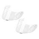 2 Pieces Motorcycle Helmet HD Visor For X14 Z-7 NXR Motor Sun  Clear