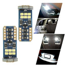 2x Canbus T10 18 SMD LED Wedge Car Interior Dome Reading Clearance Light Bulbs