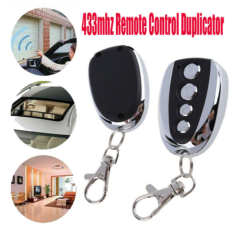 12V Cloning Gate For Garage Door Remote Control Duplicator key Fob Gate 433mhz