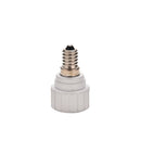 E14 to GU10 Base LED Halogen Light Lamp Bulb Adapter Converter Base Socket BX