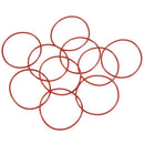 10 PCS Red Silicone O Ring Oil Seals Seals Washers 70 mm x 2.5 mm F3C8