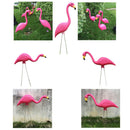 Pink Lawn Pond Flamingo Plastic Garden Party Ornament Decor Looking Down