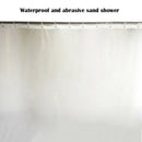 Transparent Shower Curtain 180*200cm EVA Waterproof Bathroom Home Bath Sh TMF