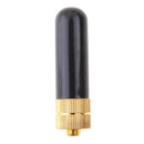 2x SRH805S SMA-F Short Antenna for 136-174MHz + 400-470MHz Two Way Radio