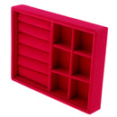 Jewelry Organizer Bracelet Hair Accessories Holder Board Detached Grid Tray