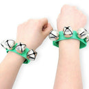 20 Wrists With Jingle Bells Music Rhythm Toys, Random Colors, School InstrumY5A7