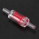 8-Piece Plastic Aquarium Check 1-Way Valve Air Pump Co2 Diffuser Set, Red/W P7A3