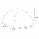 Fly Screen Dining Cover For Dishes Insect Cover Foldable Fly Cover K8G8