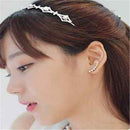 1 Pair Chic Lady Seven Star Crystal Ear Hook Charm Earrings Fashion Jewelry Xmas