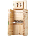 1X(Household Wooden Soap Cutter Box Pine Material Balancing Apparatus Accur