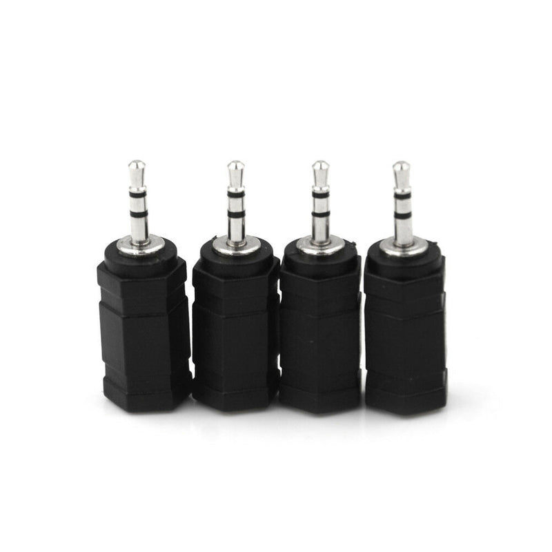 4PCS 2.5mm Male to 3.5mm Female Headphone Adapter Connector SP