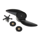 2 Leaves Electric Trolling Motor Replacement Propeller With Bolts, Prop Pins
