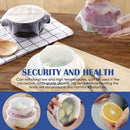 3X Reusable stretch Lid Silicone Wraps Seal Vacuum Cover Keeping Food Fresh E7V2