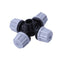 5X(Greenhouse Humidifier Plant Misting Cross Atomizing Nozzle Sprinkler Te C6R5)