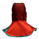 2x Flame Retardant Welding Protective Head Cover Working Hood Helmet Orange