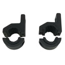 2pcs Horizontal Bull Bar Roof Roll Cage Holder for Offroad Work Light Bar