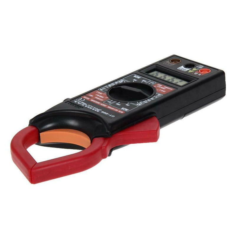 Digital Voltmeter Ammeter Red Head Clamp Multimeter DC Voltage Tester A