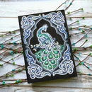 Peacock Pattern Diamond Painting Cover Notebook Diary Diary Writing Notes D T1G3