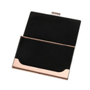 Business Name Credit ID Card Holder Metal Stainless Steel Pocket Box Case New