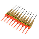 10pcs Saltwater Rock Fishing Floating Floats Balsa Wood Bobbers Buoy Angling