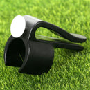 Golf Bag Clip On Putter Clamp Holder Putting Organizer Golf Ball A+