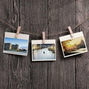 50* Favourde Push Pin with Wooden Clips Pushpins Tacks Board For Cork G0P8