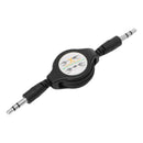 3.5mm Car AUX Music Line Cable Cord Retractable for Tablet Cellphone MP3/4/5 New