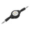 3.5mm Car AUX Music Line Cable Cord Retractable for Tablet Cellphone MP3/4/5 New