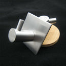 Stainless Steel Wall/Door Clothes Coat Hats Hanger Kitchen Bathrooms Towels Hoo