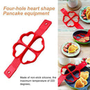 Baking Tools Silicone Four heart-shaped For Waffles Pancake Eggplant Waffle W9G3