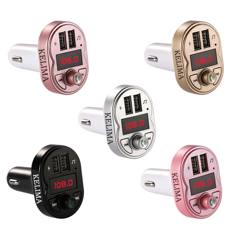 2 Pieces Car Wireless USB  Stereo Audio Receiver Adapter Charger