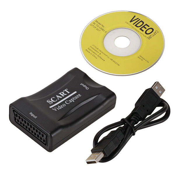 USB 2.0 SCART Video Capture Card Game Recorder for DVD HDTV
