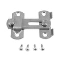 Hasp Latch METAL Hasp Latch Lock Sliding Door Lock for Window Cabinet Fitti