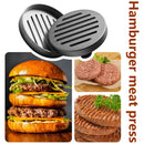 Aluminum Alloy Round Hamburger Press Mold Meat Beef Grill Burger Maker Tool