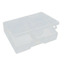 24pcs Plastic AA Cell Battery Storage Case Holder Organizer Box Clear