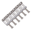 6-Piece Guitar Saddle Bridge For  And  Chrome