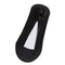 Invisible Boat Sock Anti-slip Shallow Mouth Silicone Woman Socks (Black) A#S