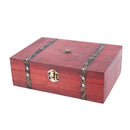 Rectangle Treasure Box Pirate Small Trunk Box for Jewelry Storage,Cards Col D2H4