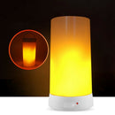 Led Flame Effect Light Recharging Portable Night Light Emulation Fire Flick