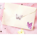 46pcs Butterfly Garden DIY Diary Stickers Paper Lables Gifts Packaging Deco 3C